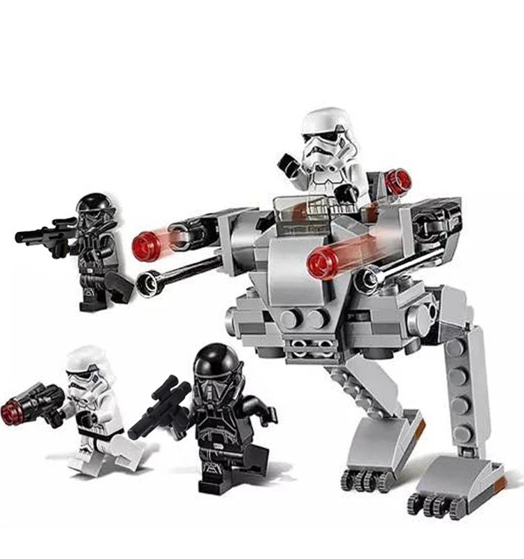 Limited Edition Star Wars Elite Clone Troop and Assault Robot 9488 with Mannequin Boy Assembled Model