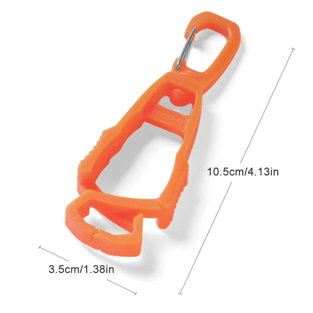 5/1PCS Glove Clip Hanger Safety Glove Holder Plastic Working Gloves Clip Work Clamp Safety Work Glove Guard Multifunctional Tool