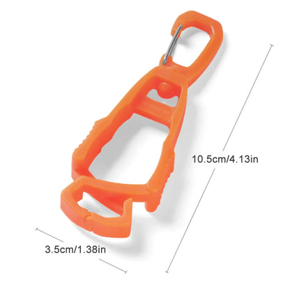 5/1PCS Glove Clip Hanger Safety Glove Holder Plastic Working Gloves Clip Work Clamp Safety Work Glove Guard Multifunctional Tool