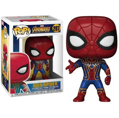 Funko POP The Avengers Tony Stark 225 Black Widow 454 Iron Man 304 Thanos Black Panther Thor Spiderman Figure Model Toy Kid Gift