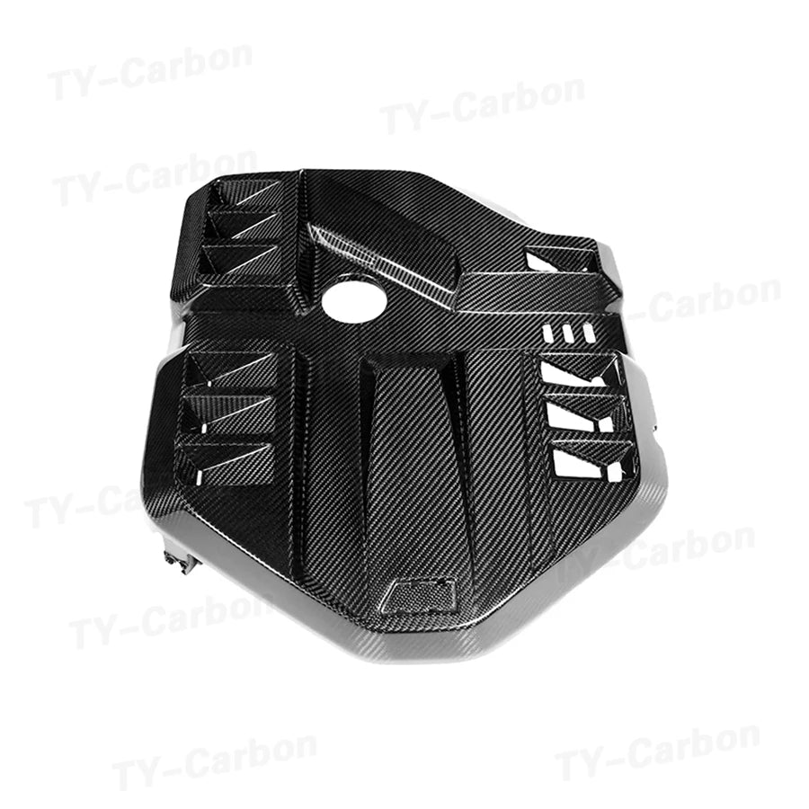 For BMW M2 G87 M3 G80 G81 M4 G82 G83 2021+Replacement Dry Carbon Fiber Engine Hood Cover Panel Guard Plate Protector Trim