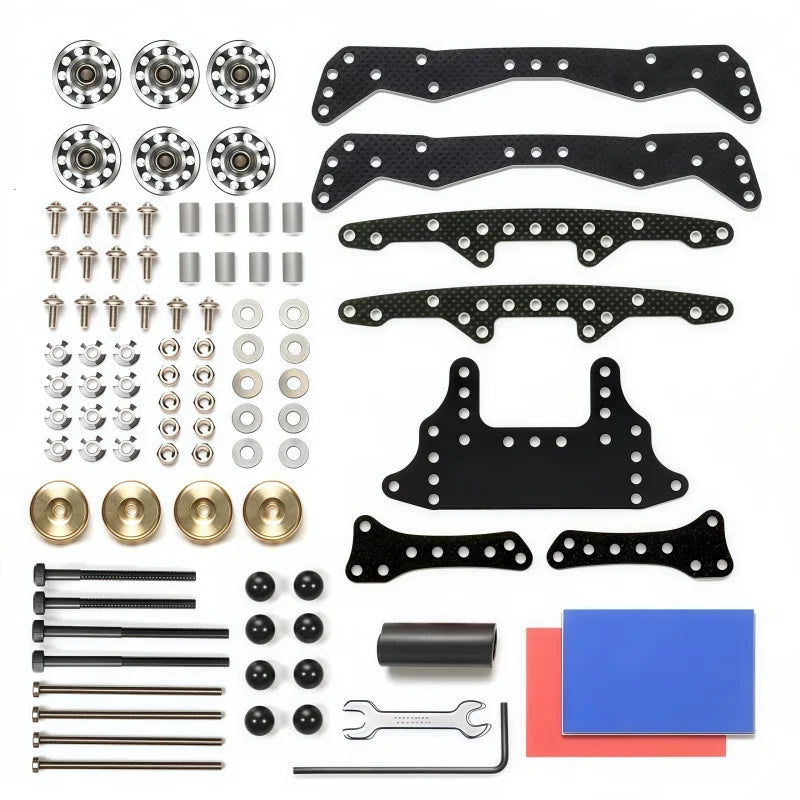 Tamiya Four-Wheel Drive Vehicle VZ Chassis Self-Made Upgrade And Modification Kit for Model Enthusiasts
