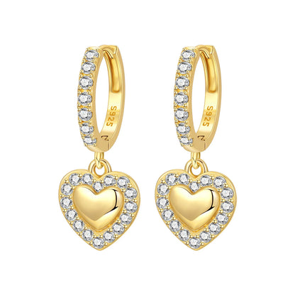 Original 925 Sterling Silver Planet Starlight Earrings Fashion 18K Gold Hoop Earring for Women Piercing Jewelry Aretes Gifts