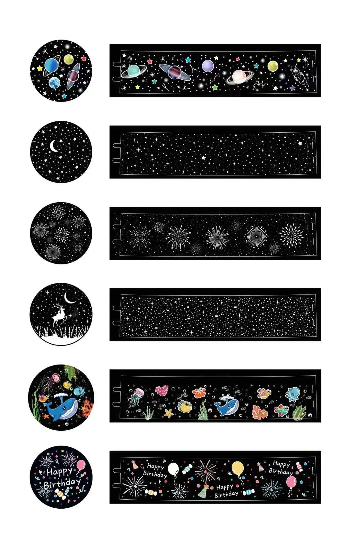 Star Light Projection Rotating Rechargeable Bedroom Ceiling Atmosphere Night Lamp Stars Childrens Birthday Gift with Films Sheet