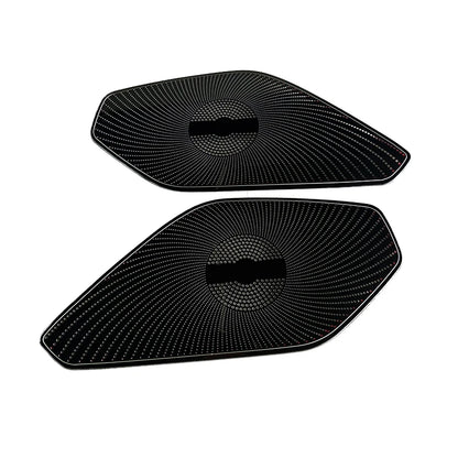 For Mazda MX-5 MX 5 RF MX5 ND 2016-2022 Car Accessories Front Column Roof Horn Hood Speaker Cover Sound Decorative Frame Sequins