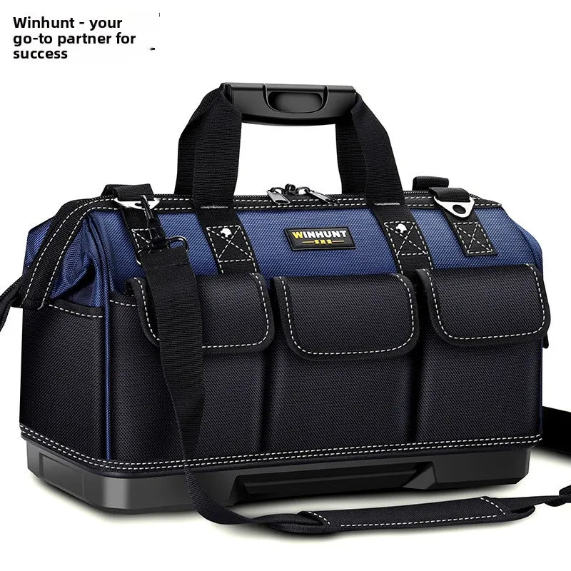 WINHUNT Multifunction Hand Carry Tool Bag Heavy Duty Canvas Electrician Woodworking Repair Tool Organizer Thick Durable Storage