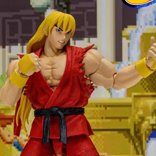 【MT】Storm Collectibles Street Fighter Alpha 3 Ken Masters 1/12 Anime Figures
