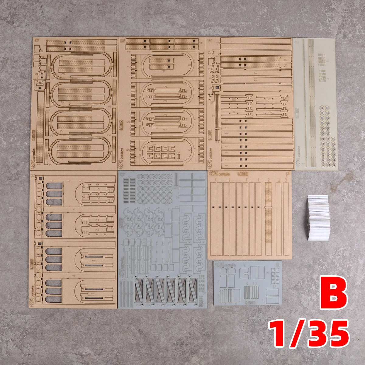 Assembly Architectural Model Miniature Sand Table Building Bungalow Railway Station Ticket Office Diorama Scale Model Kit 1/35