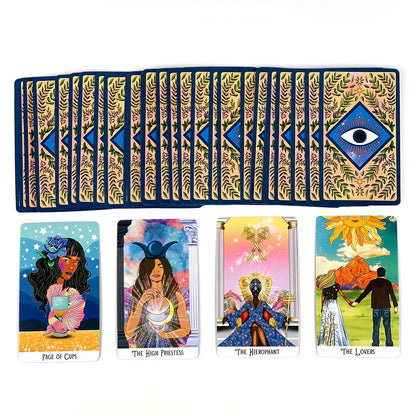 Mystic Soul Tarot Cards English Version Of Divination Deck And To Uplift The Energy of The Reader , Family Gathering Party Game