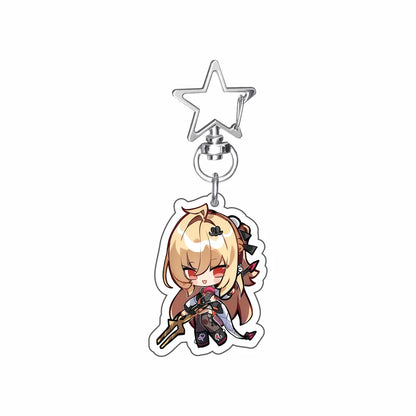 New Hot Game Zenless Zone Zero Keychains Pendant Car Ellen Joe Seth Lowell Jane Doe Von Lycaon Nicole Fans cosplay Gifts
