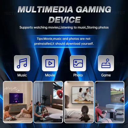 BS5 60+ Emulators 2TB ROM 8G RAM Retro Game Console I3-3110M 70000+ Games For Wii PS2 PSP NGC N64 4K HD Console