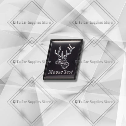 Zinc Alloy For Volvo R Design Moose Deer Swiss Flag AWD Ocean Race Badge Car Body Trunk Fender Adhensive Emblem 3D Decal Sticker