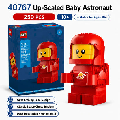 LEGO® Up-Scaled Baby Astronaut (40767) LEGO Minifigures Building Blocks Set Lets Boys and Girls 250 Pieces