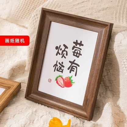 American Simplicity Picture Frame A3 A4 Family Photo Frame Wall Decorative Ornaments for Living Room Bedroom Acrylic Home Decor