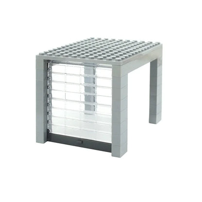 MOC City Parts Building blocks Creative Classic Car Rolling gate Garage Doors Windows Car DIY Accessories parking Toys