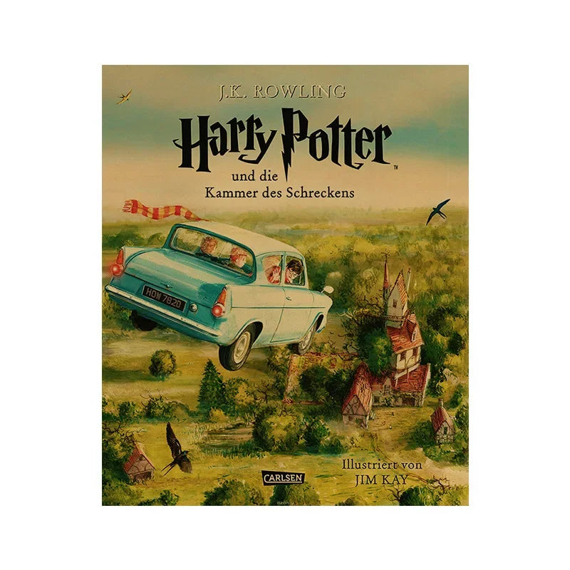 Magic School Movie Peripheral Posters Cosplay Party Decorations Suitable for Indoors Bars Wall Stickers Creative Fun Gifts