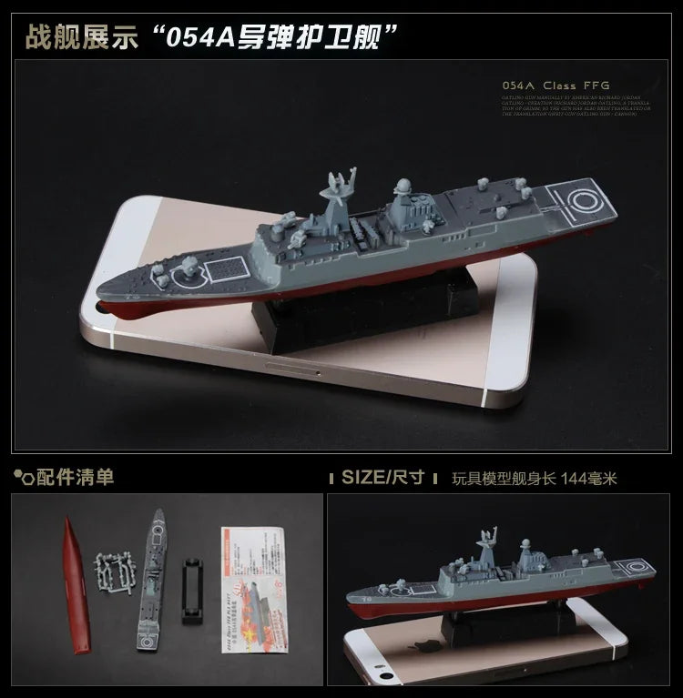 4D Assembled Ship Model Liaoning Battleship Modern Class Battleship Aircraft Carrier Model Military Warship Model Toy
