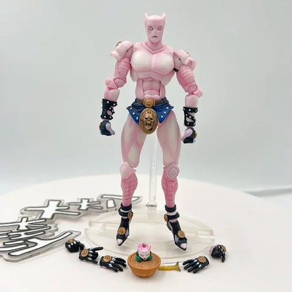 30cm JoJo's Bizarre Adventure Joseph Joestar Anime Figure Jojo no Kimyou na Bouken Jotaro Kujo Action Figure Model Doll Toy Gift