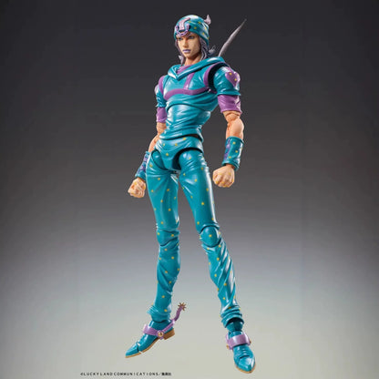 22 TYPES Anime jojo bizarre adventure Kujo Jotaro Dio Brando Diavolo Bruno Bucciarati Leone Abbacchio Jolyne Cujoh Action Figure