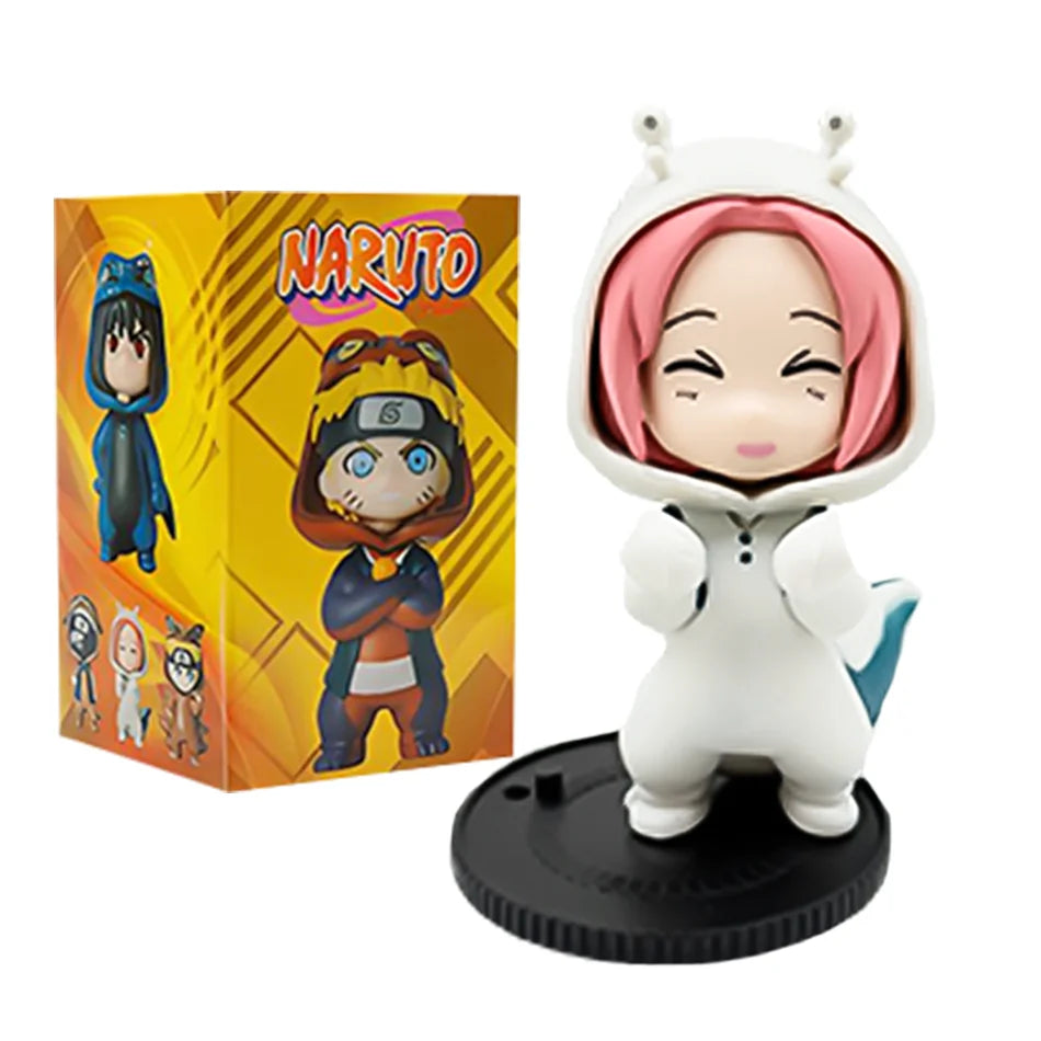 Naruto Blind Box GREMLIN Series Figure Model Sasuke Ornament Toy PVC Collection Gift Decorative Desktop Decoration Gifts