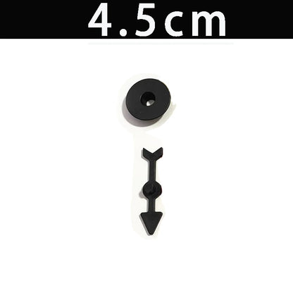 6PCS10CM 4.5cm 7.5cm 4inch Arrow Disc-Spinning Plastic Pawn/Chess For Board Game And Card Game Accessories