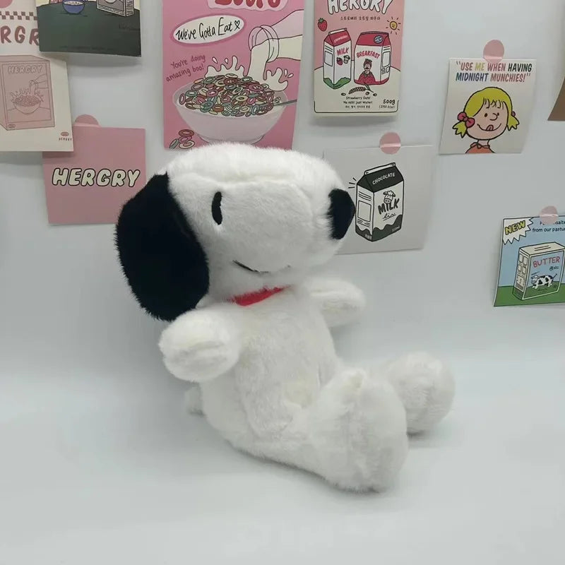 HOT 30cm Snoopy Plush Toy Cuddly Snoopy Stuffed Cartoon Anime Comfortable Hug Plushies Birthday Gifts For Kid Girl