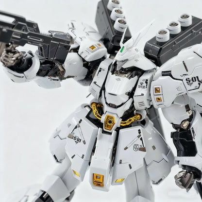 RG 1/144 MSN-04 Sazabi White Star Version Assembly Model Kit Action Figures With Decals Collectable Mecha Toy Desk Deco Boy Gift