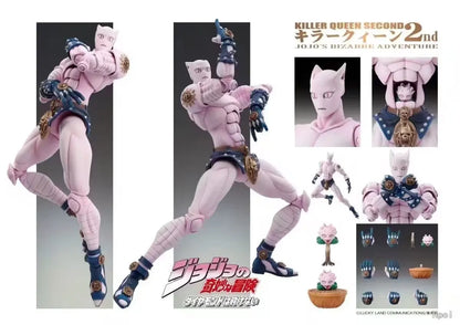 22 TYPES Anime jojo bizarre adventure Kujo Jotaro Dio Brando Diavolo Bruno Bucciarati Leone Abbacchio Jolyne Cujoh Action Figure