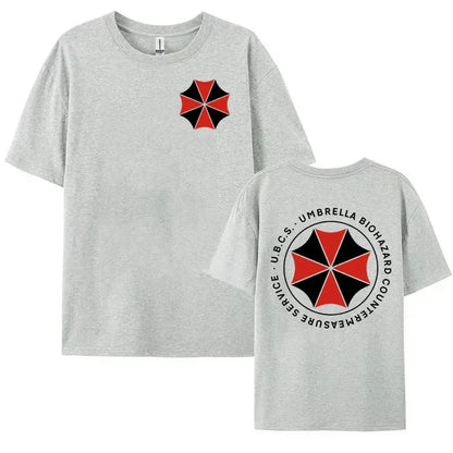 Umbrella Corporatio Logo Graphic T Shirt Resident Evil Clothing Tee Shirt Men's Y2k Harajuku Oversized Summer T-shirt Streetwear