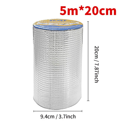 Self-adhesive Butyl Sealing Tapes Waterproof High Temperature Resistance Aluminum Thicken Butyl Tape for Home Car Accessories