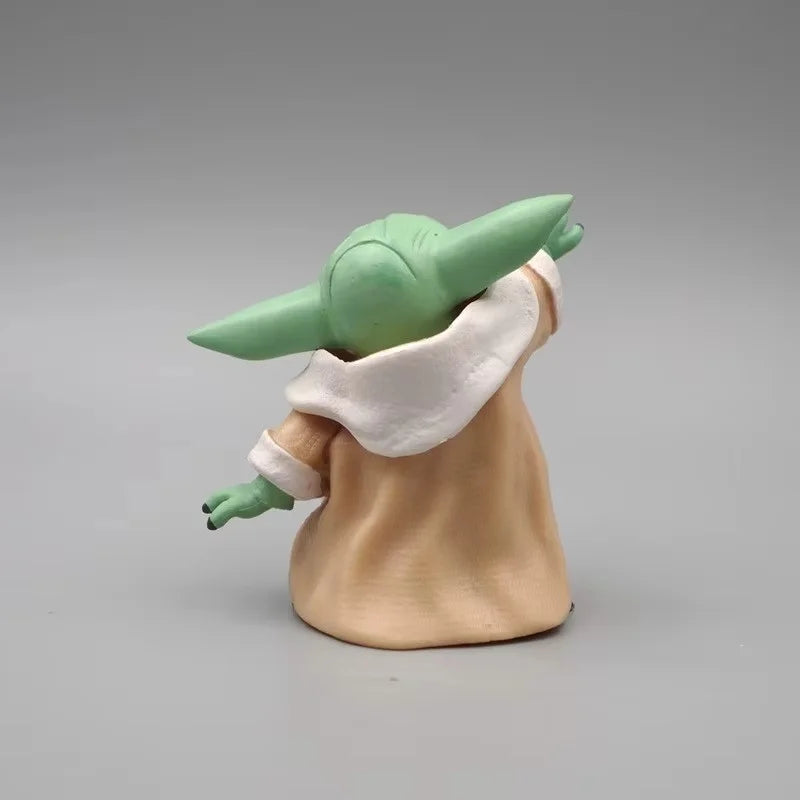 Anime Wars Yoda Baby Anime Movable Action Figure Kawaii Model Desktop Decoration Trendy Toys Festival Surprise Gifts For Fans