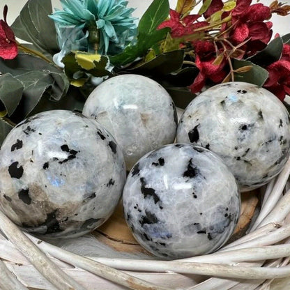 1pc Moonstone Sphere - Unique Polishing Stone Ball - Home Decoration, Festival Gifts - Perfect Gift for Crystal Collectors