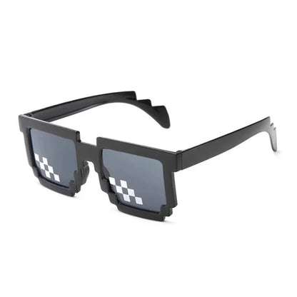 Hot 20 Styles Fashion Sunglasses Kids Cos Play Action Game Toy Cosplay Square Glasses with EVA Case Toys for Children Gift