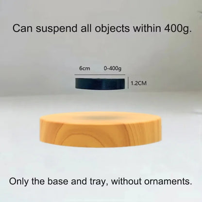 Levitating Display Stand Magnetic Floating Display with Stand for Toys Figures Miniatures Automatic Rotating Creative Gifts