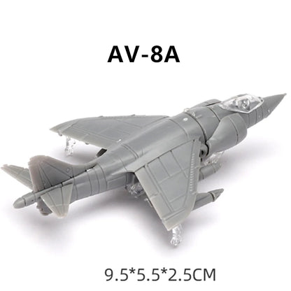 Mini Puzzle Building Toys Desktop Ornaments Soviet MI-24V  Helicopter Gunship Assembly Airplane Plastic Military Model