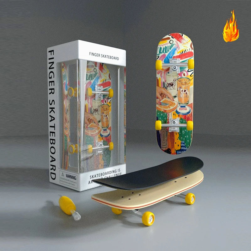 New Professional Finger Skateboarding Fingerboard Hobbies Novelty Stress Sensing Toys Puzzle Toys Mini Toys Gifts