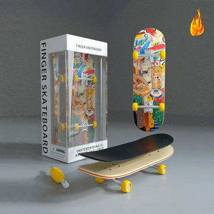 New Professional Finger Skateboarding Fingerboard Hobbies Novelty Stress Sensing Toys Puzzle Toys Mini Toys Gifts