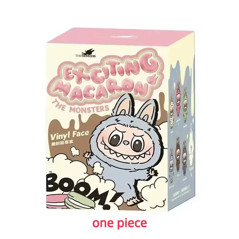 POP MART LABUBU The Monsters Exciting Macaron Artisanal Vinyl Doll Pendant Blind Box Collectible Gift