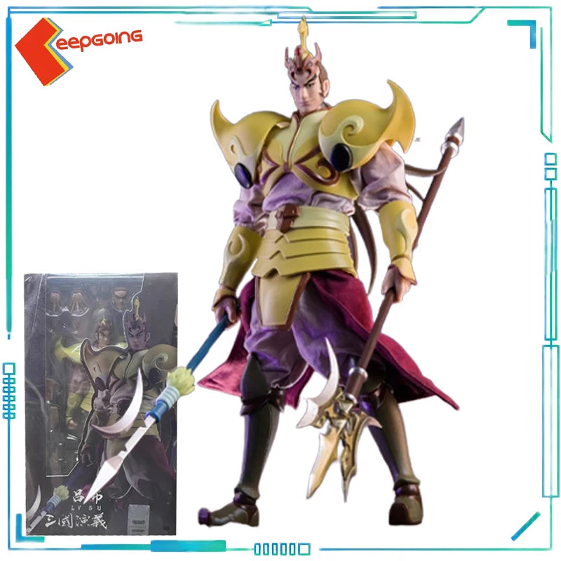 KEEPGOING Genuine Romance of The Three Kingdoms 1/12 Mobile Dress Doll Guan Yunchang - Guan Yu Mobile Model Finished Product