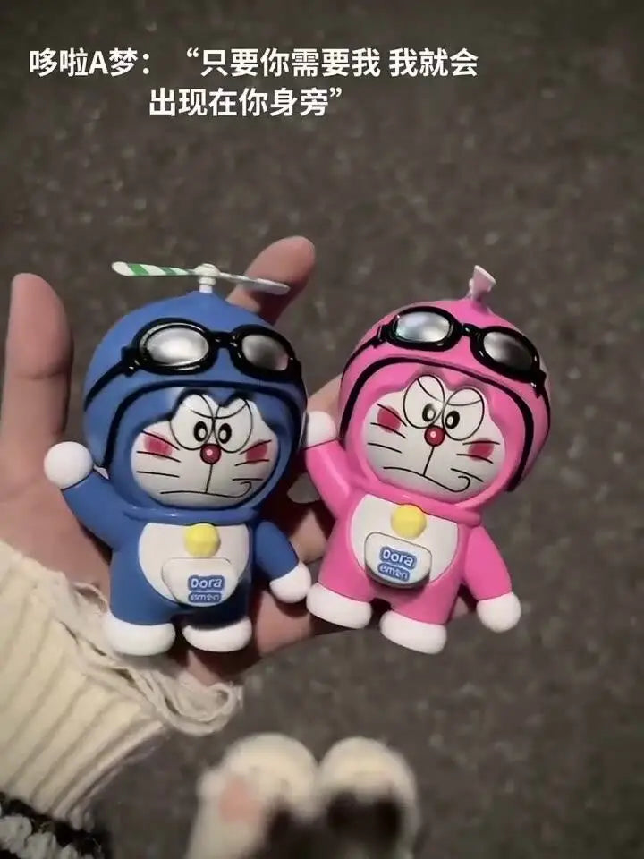 New Cartoon Doraemon Face Changing Toy Pendant Keychain Accessories Unzipping Jewelry Students Keychain Pendant Gift Toys