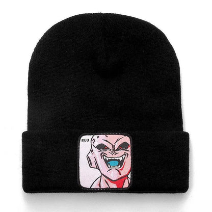 Anime Cartoon Dragon Ball Women Men Knitted Warm Winter Hats For Women Men Solid Hip-hop Casual Cuffed Beanies Bonnet