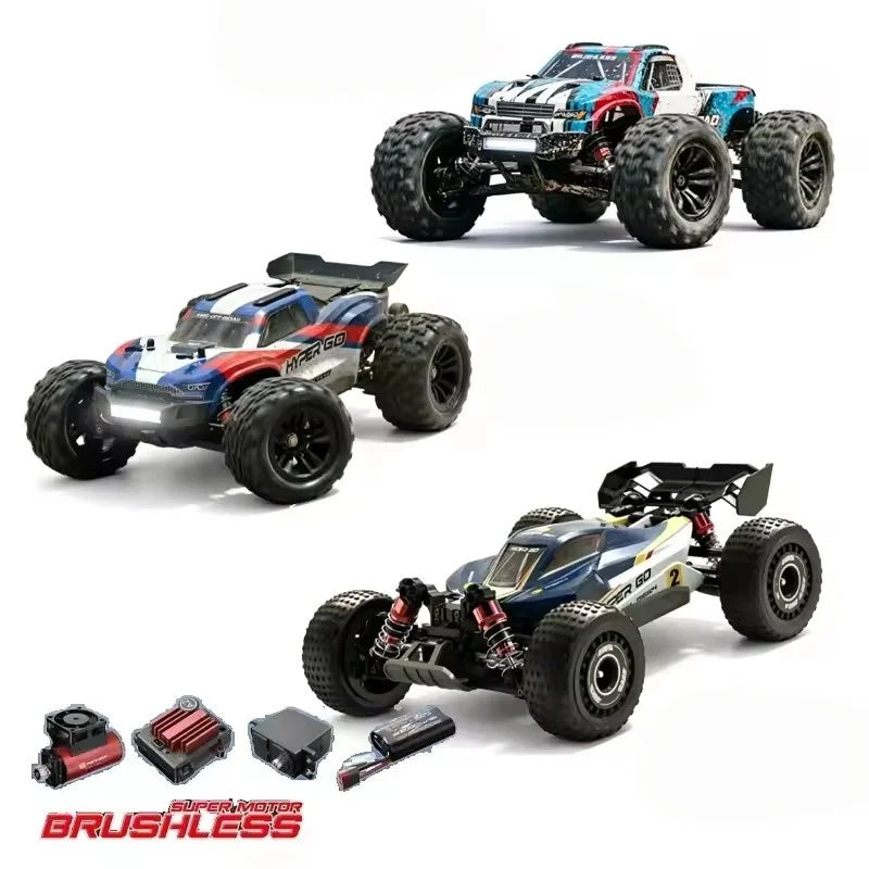 90KM/H Brushless RC Car 4WD Big Electric High Speed Off-Road Climbing Remote Control Drift Car Vehical Truck RC Racing Car Toys