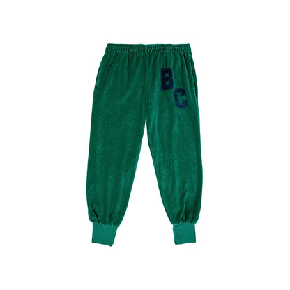 Autumn/Winter INS Korean Style Boys' and Girls' Cartoon Printed Underpants with Velvet Lace Up Guard Sports Children's Pants