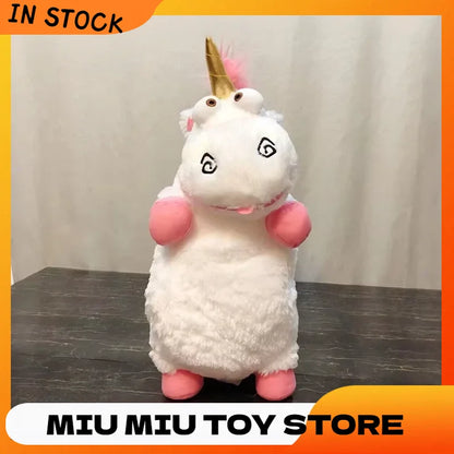 Minions Big Size 56cm & 40cm Unicorn Movie Plush Toy Anime Peripheral Soft Stuffed Doll Cute Room Ornament Birthday Gift For Kid