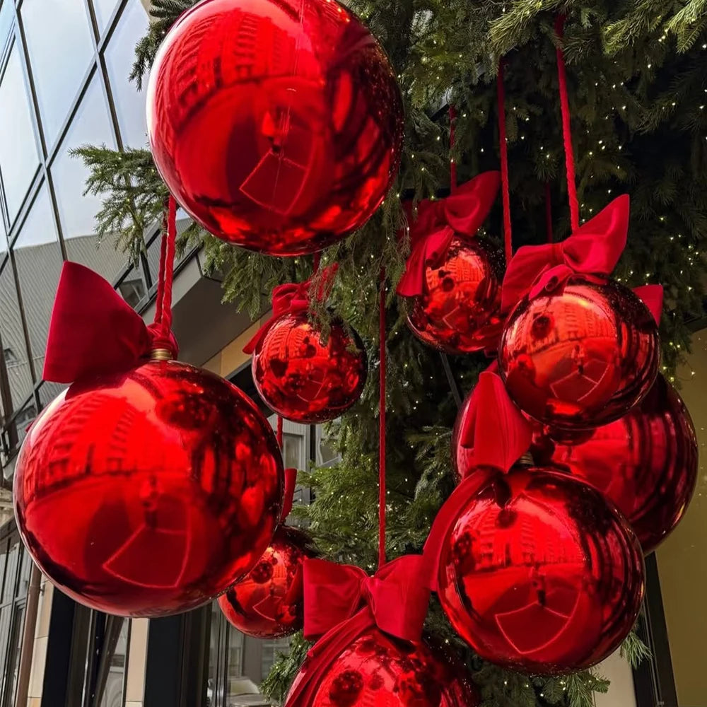 10PCS red glossy round 4D foil balloons are used for Valentine's Day decoration, restaurant and birthday party decoration