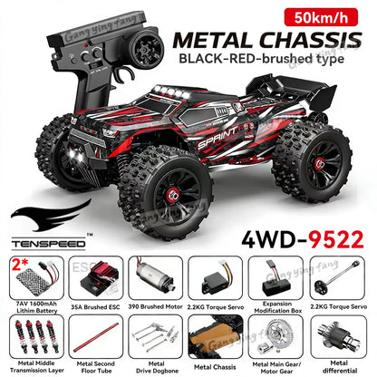 RC Car Brushless 4WD 9522PRO 85KM/H High Speed  Off-Road Drift Remote Control Car 1:16 Professional Racing Cars 9522 50KM/H