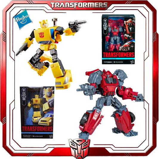 In Stock Transformers Studio Series Gamer Edition Bumblebee Ironhide Hasbro Collectible Action Figure Gift For Fans