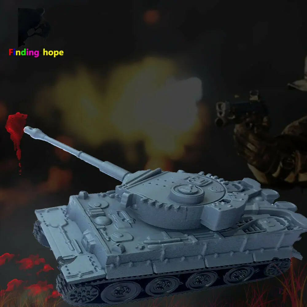 1/144 Scale 4D Assemble Tank Model Panzerkampfwagen T-34/85 AMX-30MAIN Building Bricks World War Military Army Battle Tank
