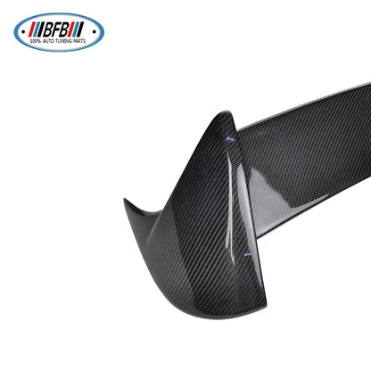 Real Carbon Fiber Rear Roof Spoiler For Porsche Macan 2014-2017 Rear Boot Spoiler
