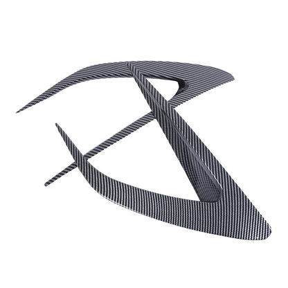 For use in the 2016+ Mazda MX-5 front bumper air intake grille decorative frame, bumper decorative strips, carbon fiber pattern
